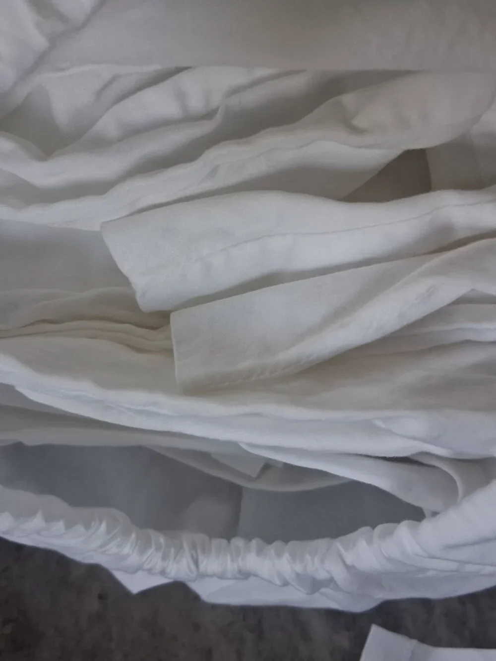Boll & Branch Signature Hemmed KING White 4 PCS Sheet Set